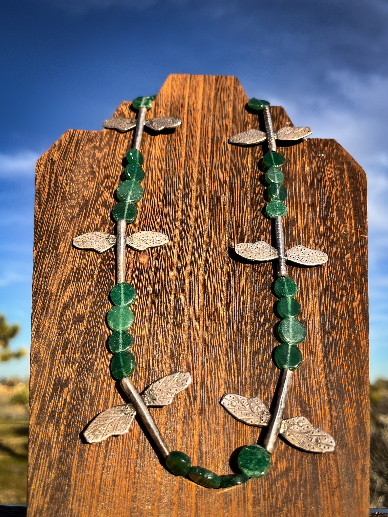 DragonFly Circle Necklace