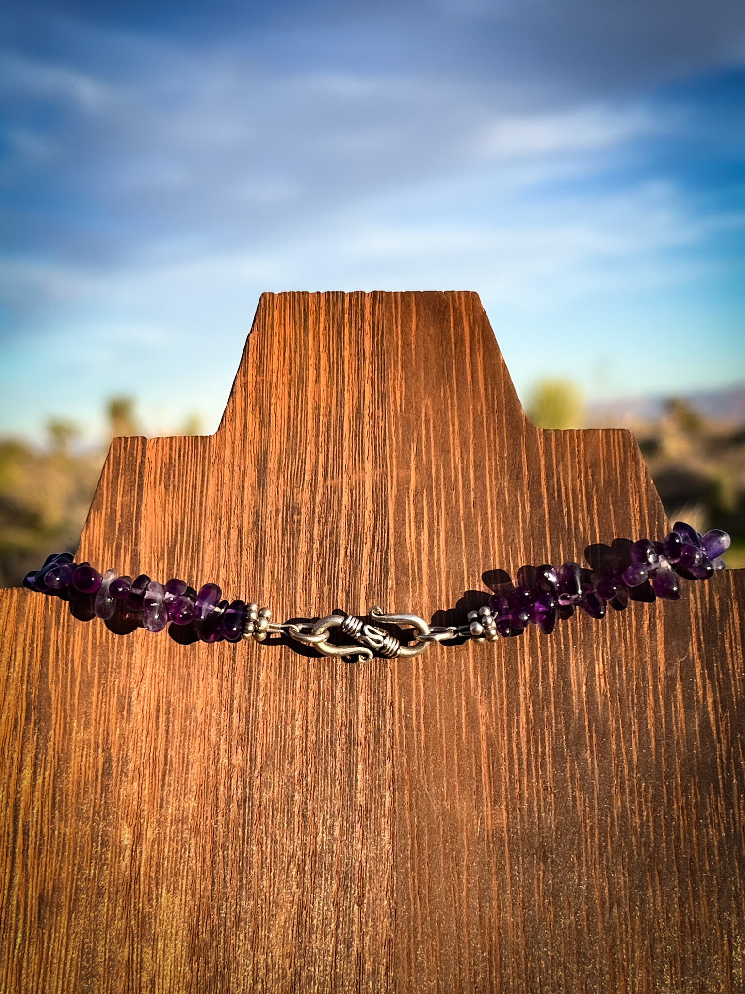 Faewing Heirloom Necklace - Amethyst