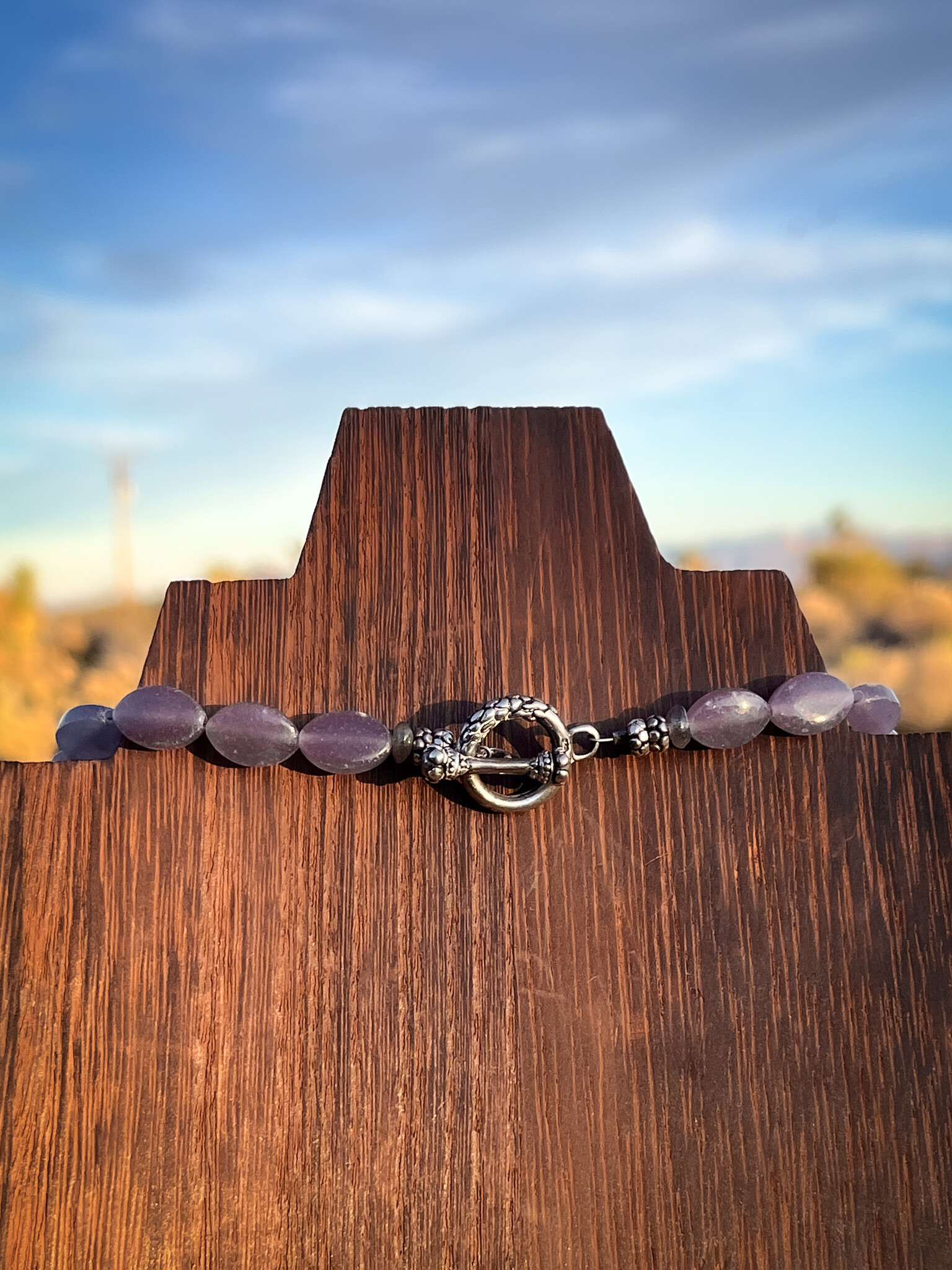 Faerie Portal Necklace - Lepidolite & Labradorite