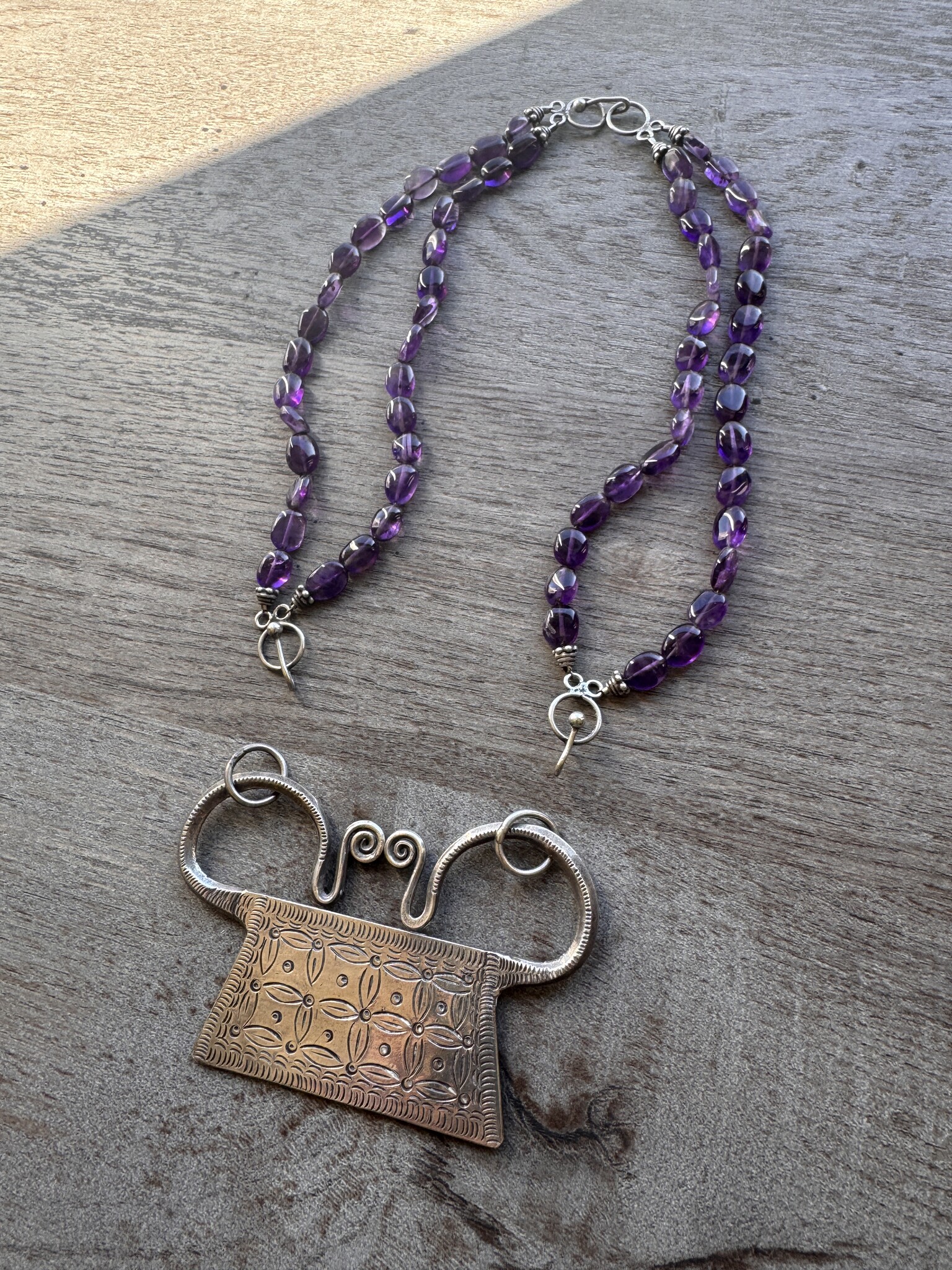 Ancecstral Spirit Lock Necklace - Large