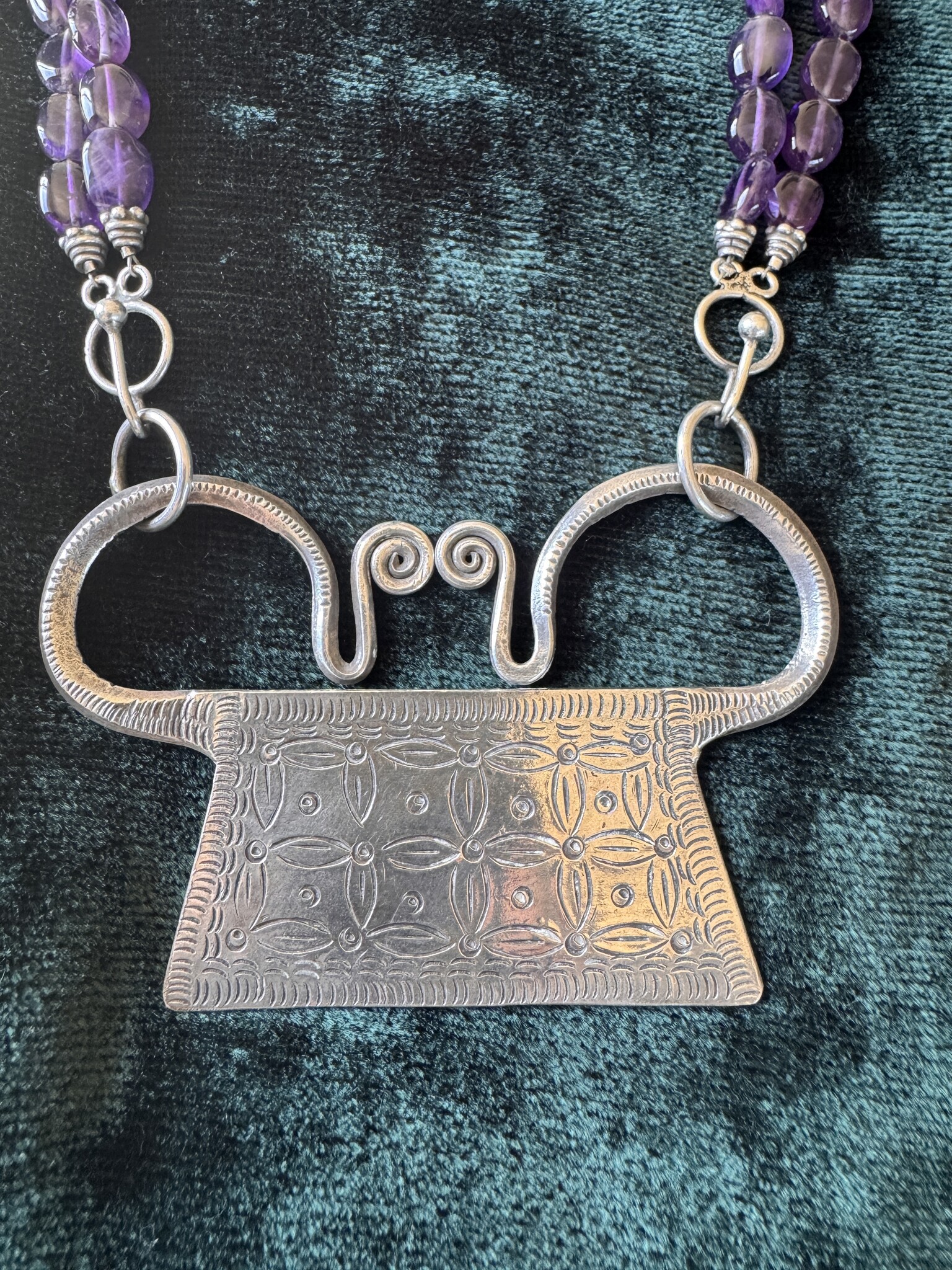 Ancecstral Spirit Lock Necklace - Large