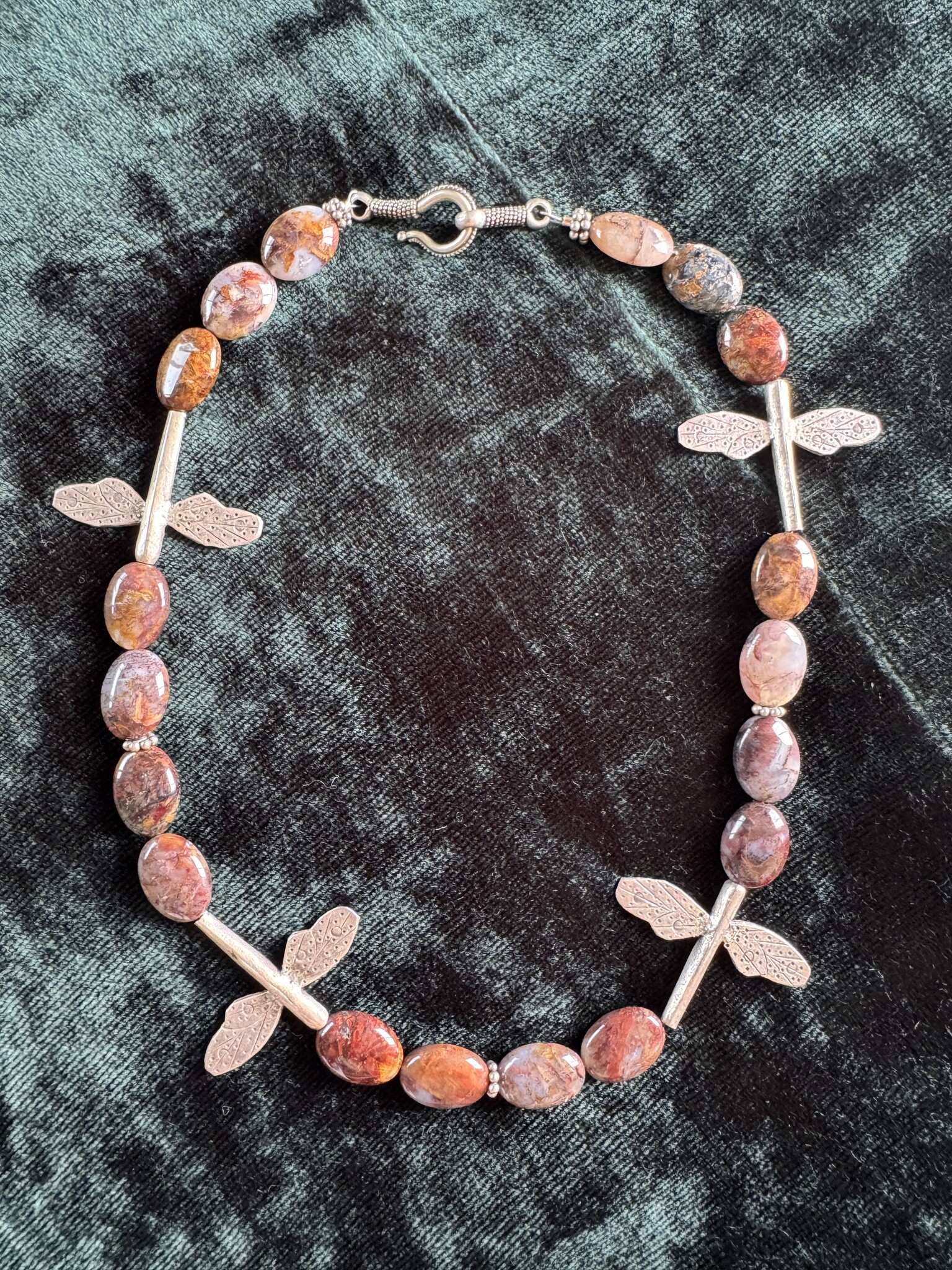 SilverWing Dragonfly Necklace