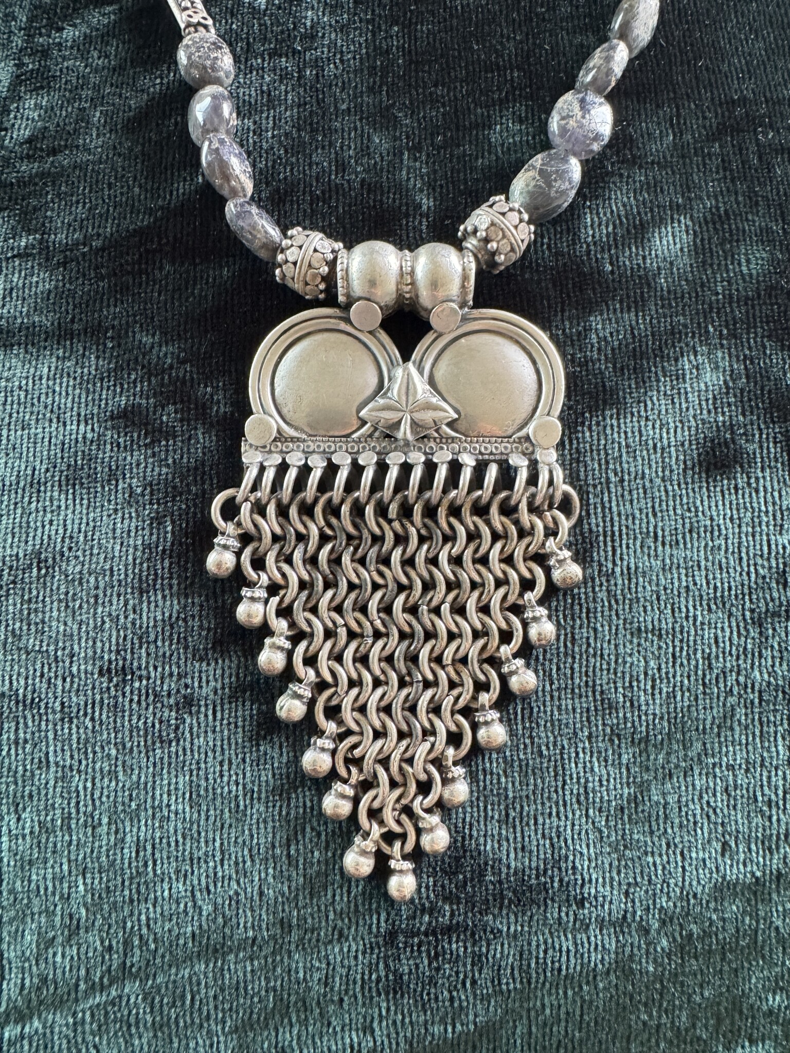 Owlcrest Shield Necklace