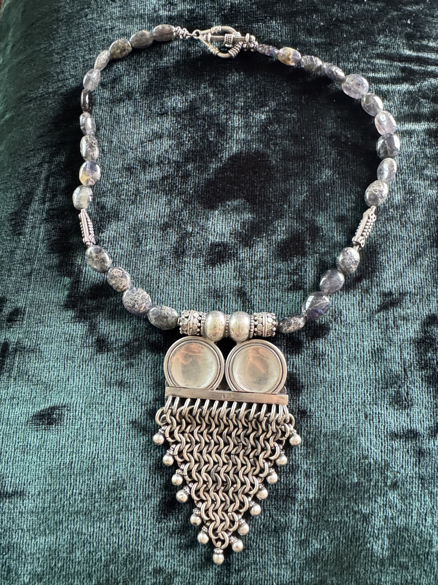 Owlcrest Shield Necklace