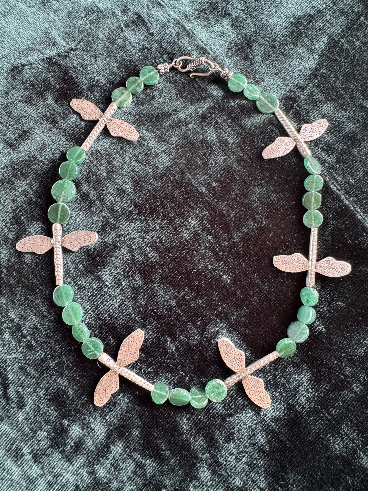 DragonFly Circle Necklace