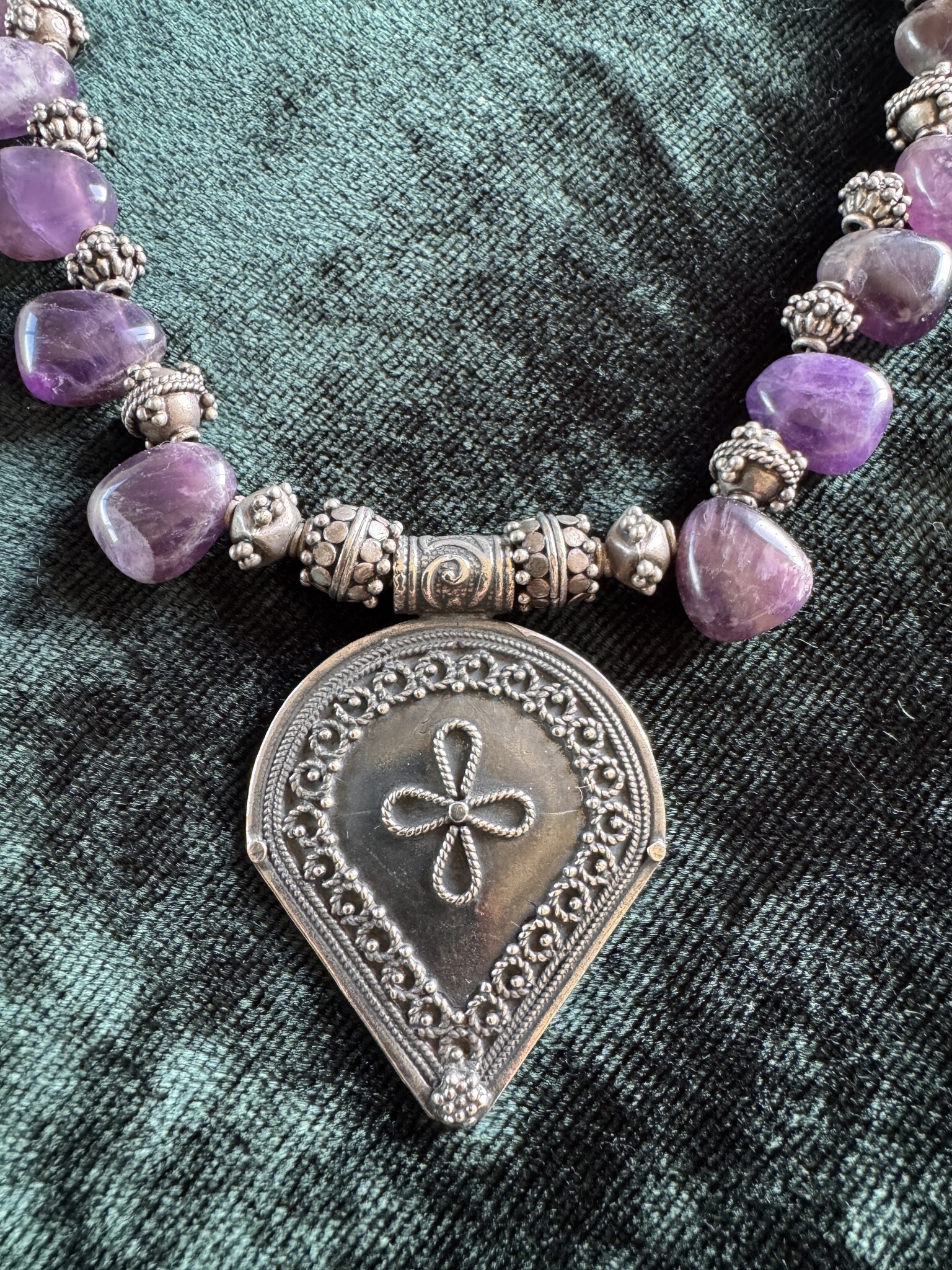 Maiden's Shield Necklace