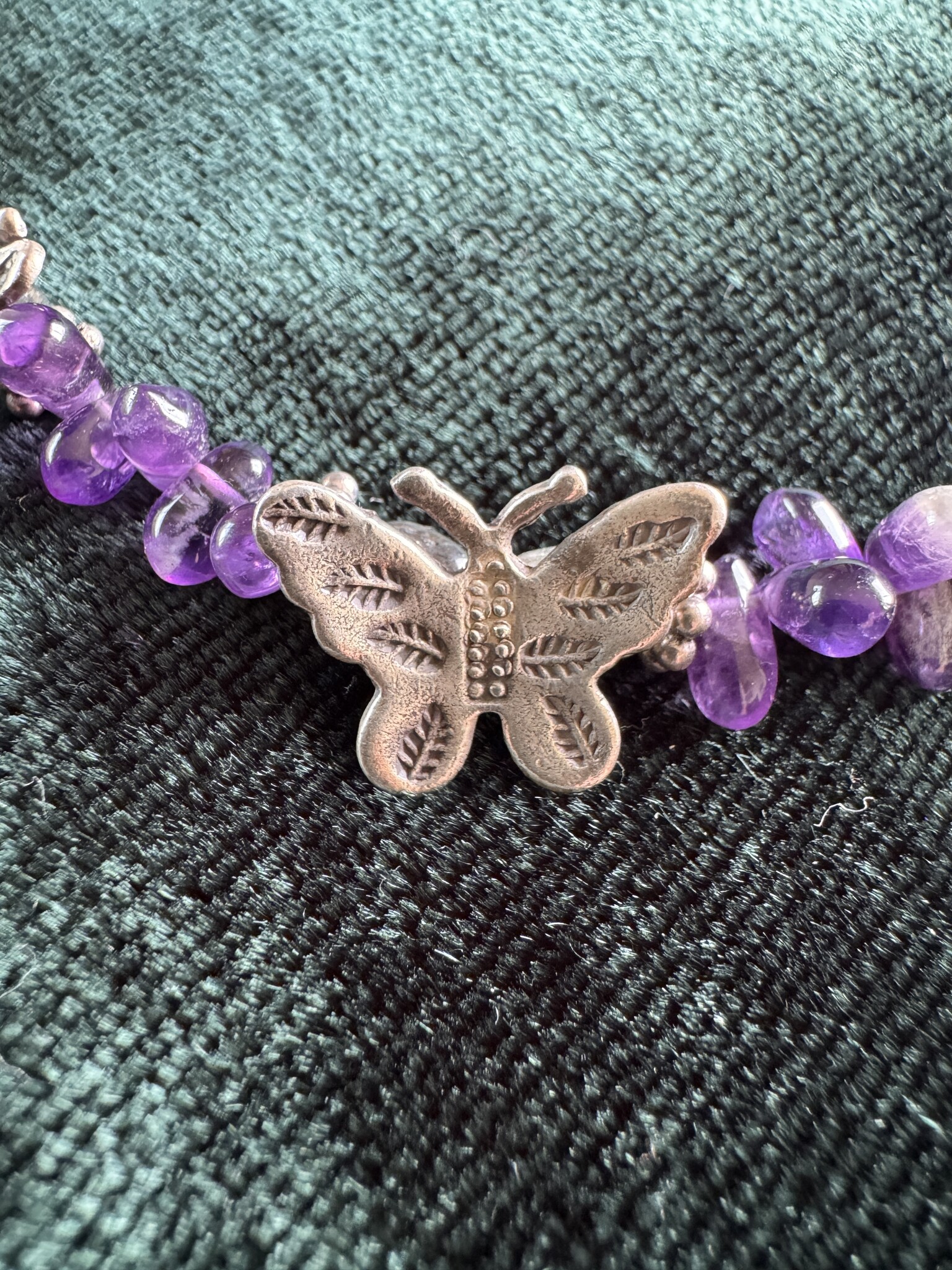 Faewing Heirloom Necklace - Amethyst