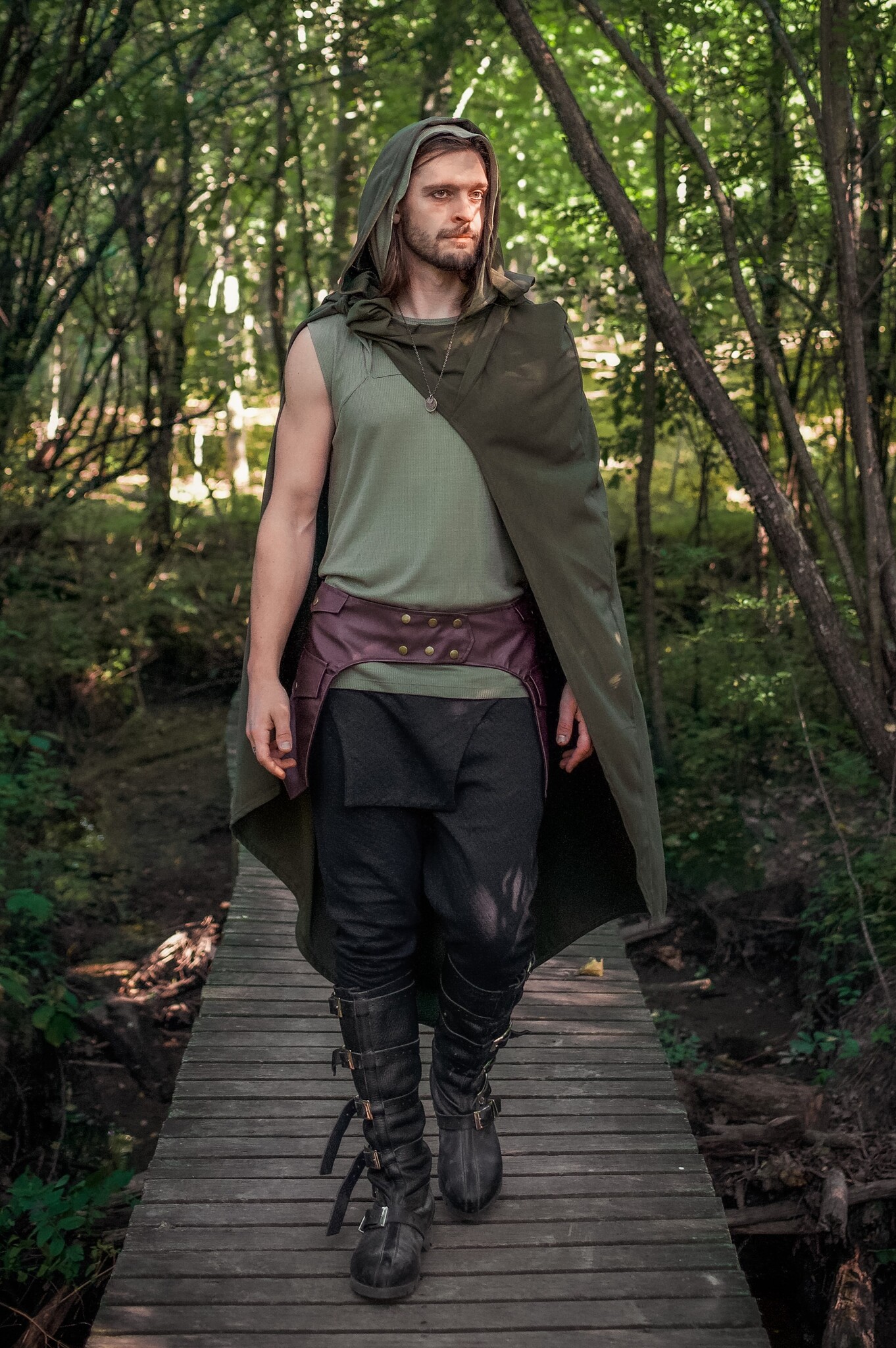 Convertible Cape: Textured UltraSuede