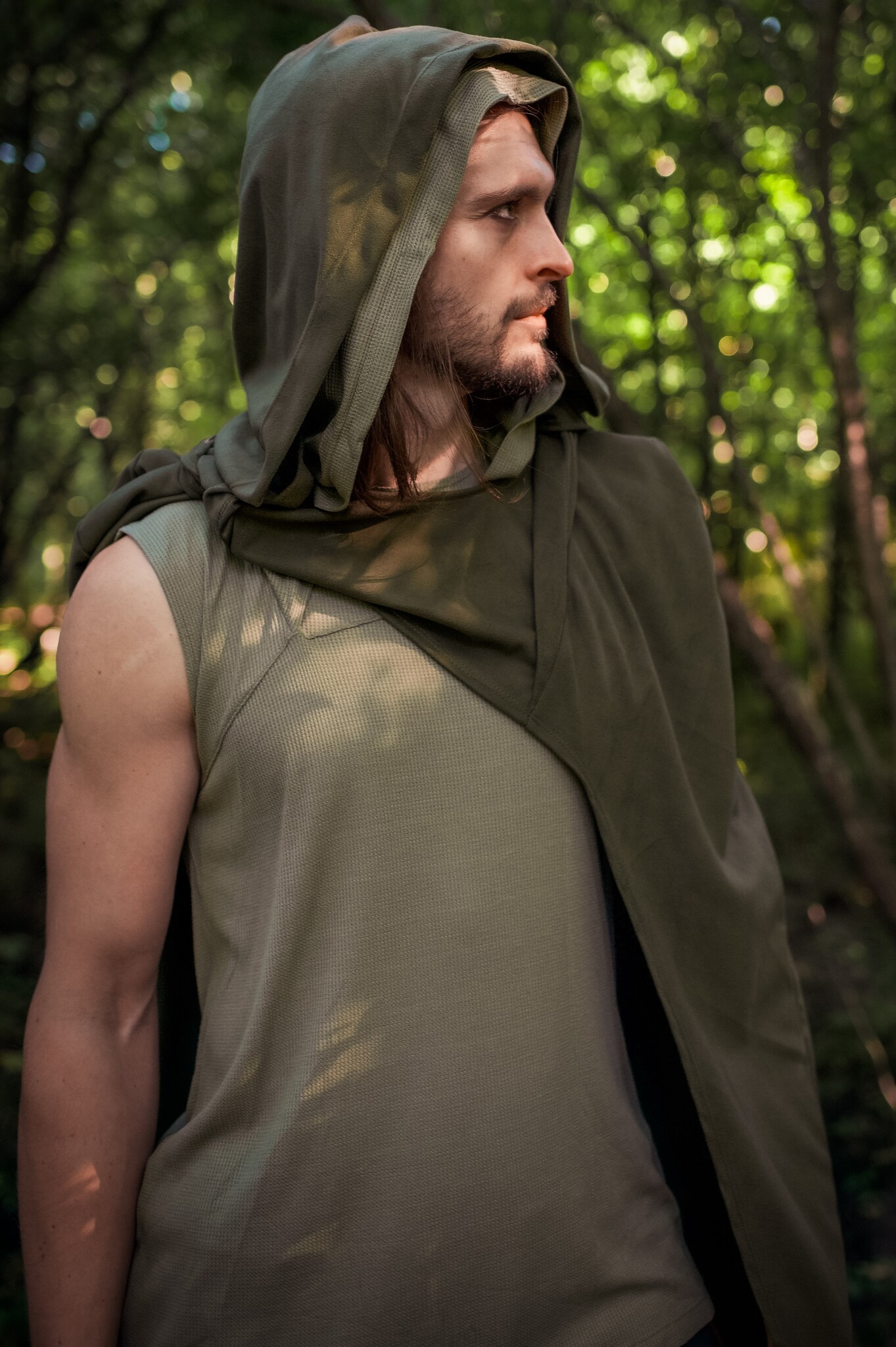 Convertible Cape: Textured UltraSuede