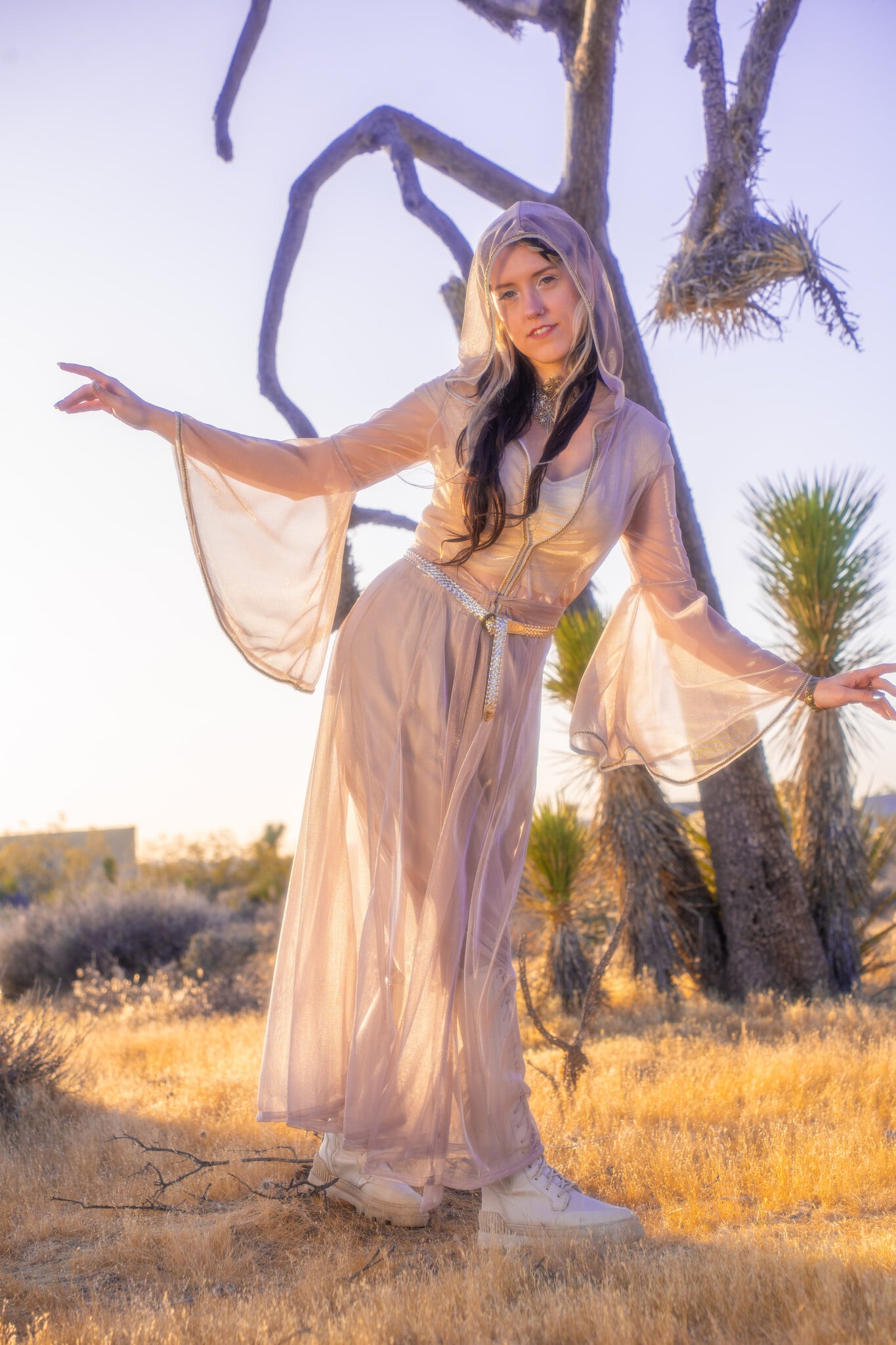 Priestess Cloak: LightWeight Sheer