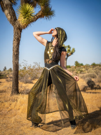 Sorceress Duster : LightWeight Gold