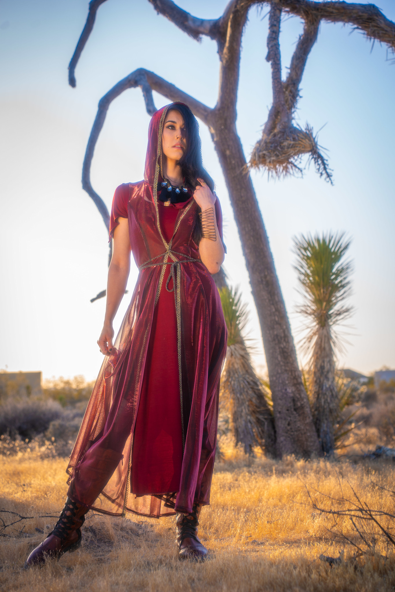 Sorceress Duster : LightWeight BloodMoon