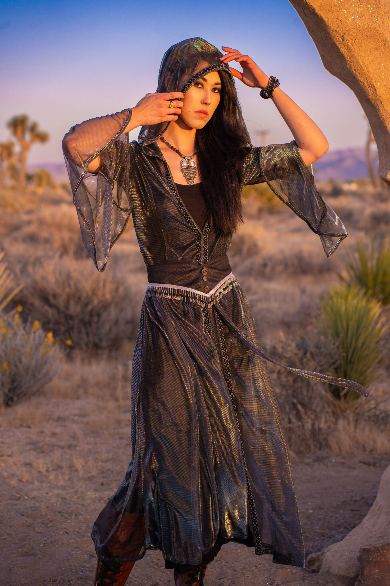 Priestess Cloak: LightWeight Sheer