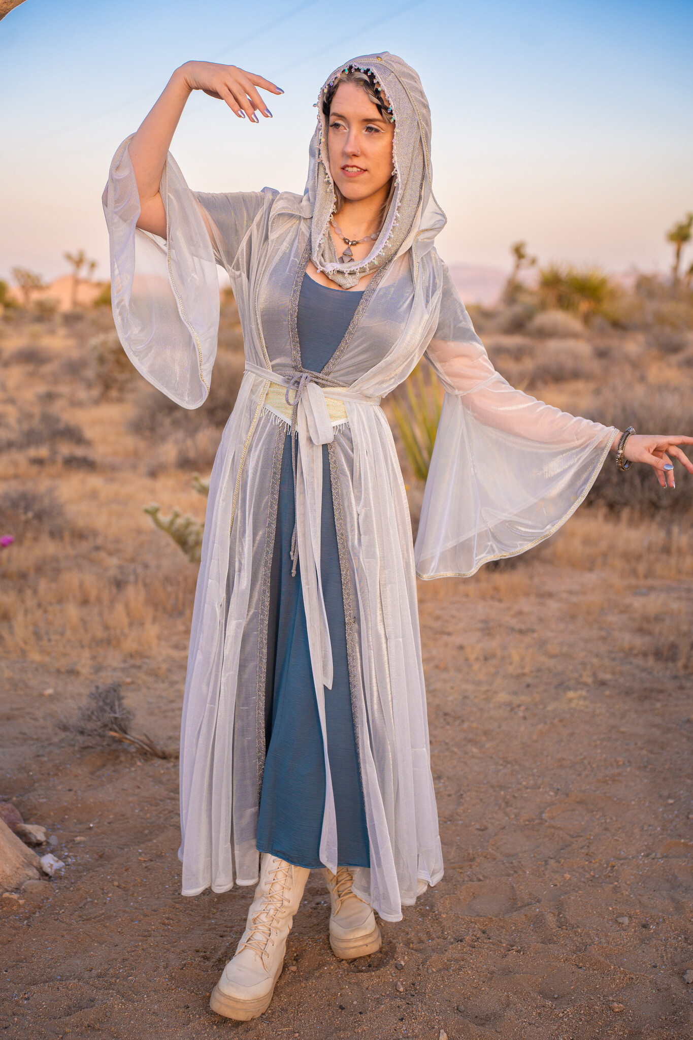 Priestess Cloak: LightWeight Sheer
