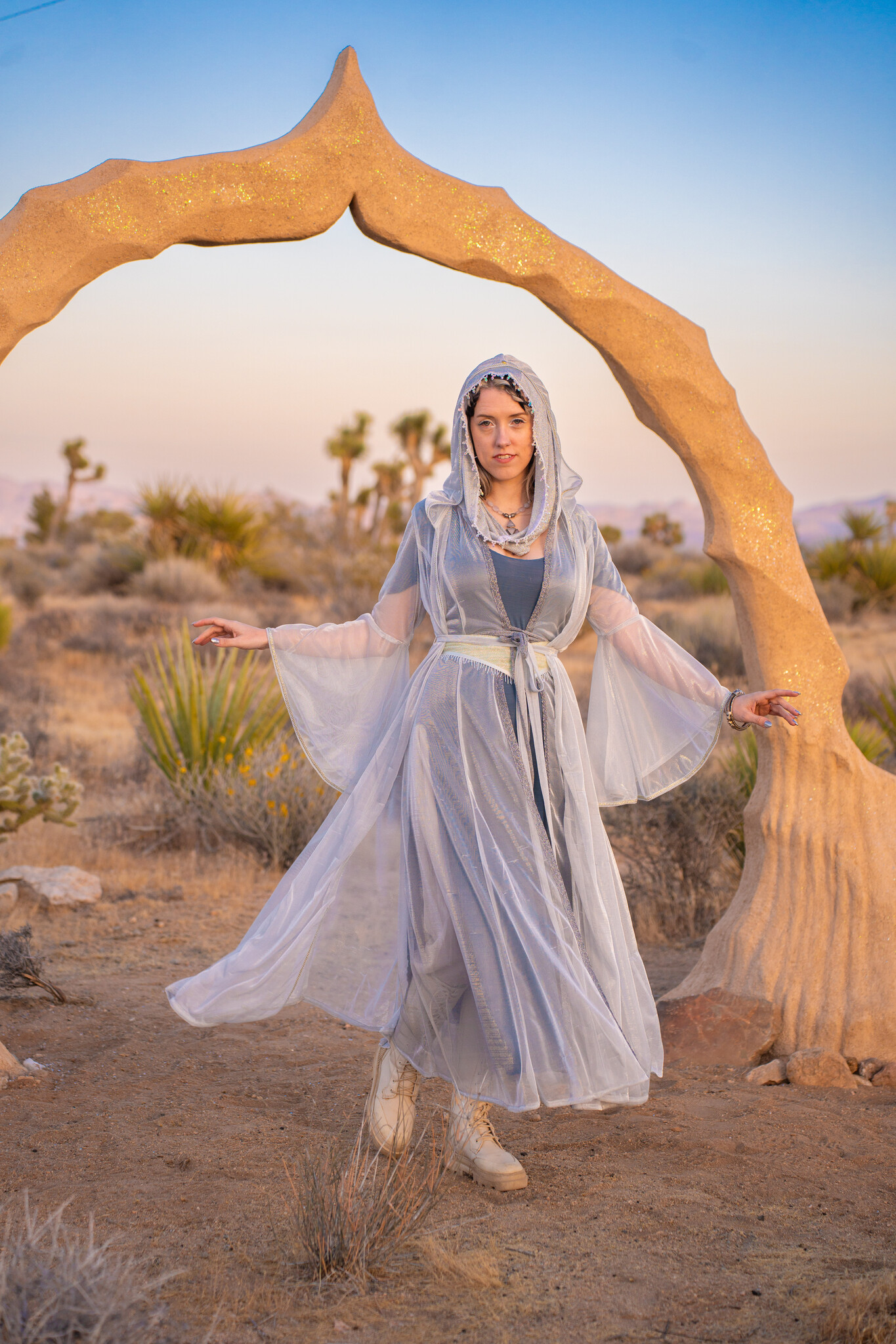 Priestess Cloak: LightWeight Sheer