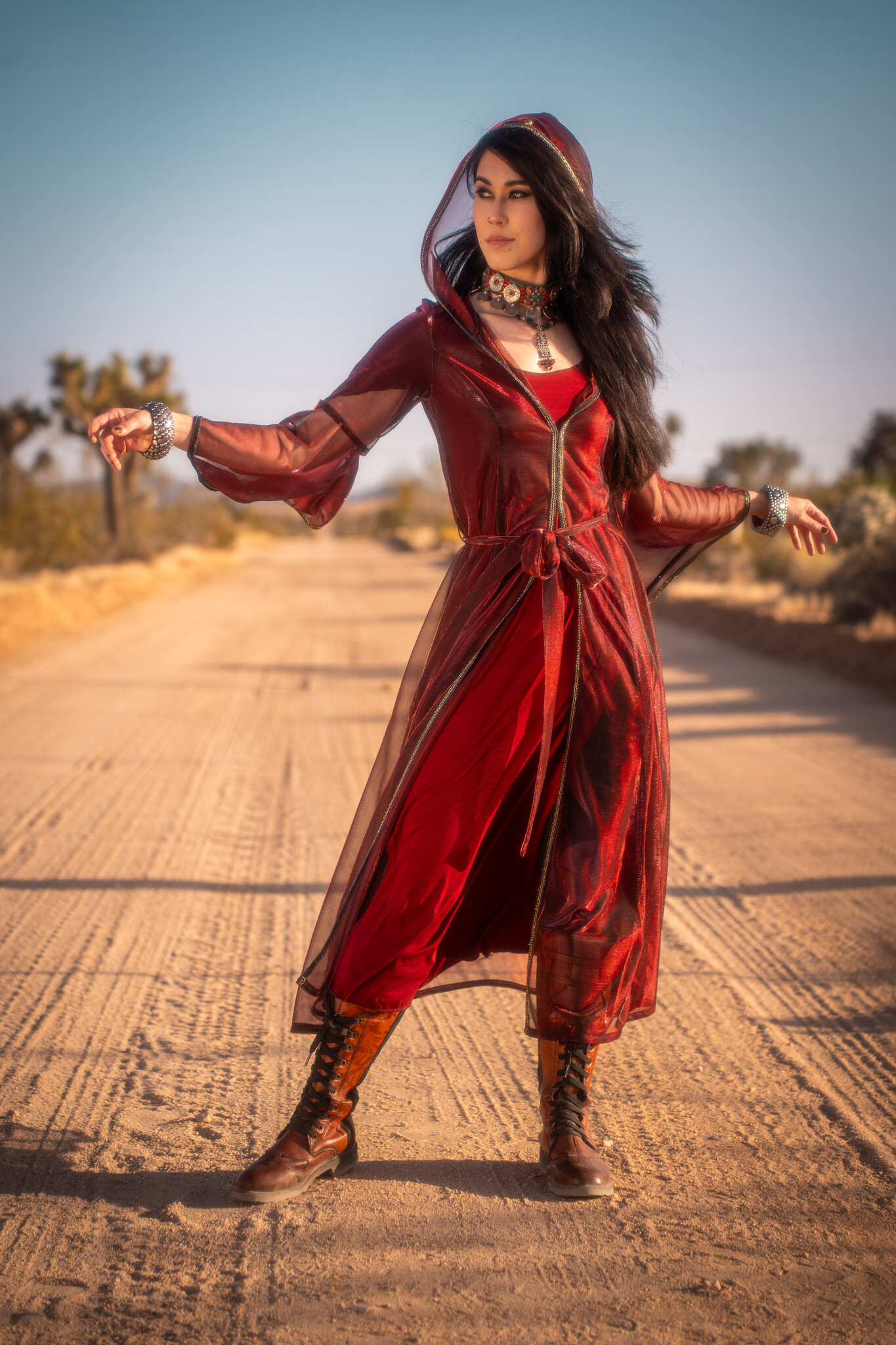 Priestess Cloak: LightWeight Sheer