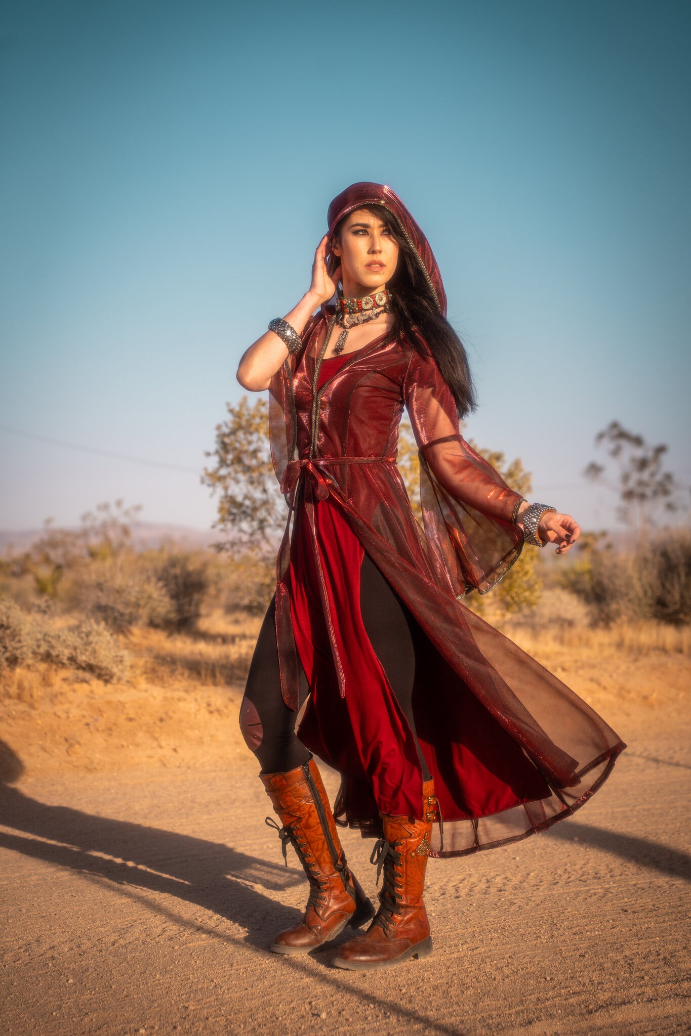 Priestess Cloak: LightWeight Sheer