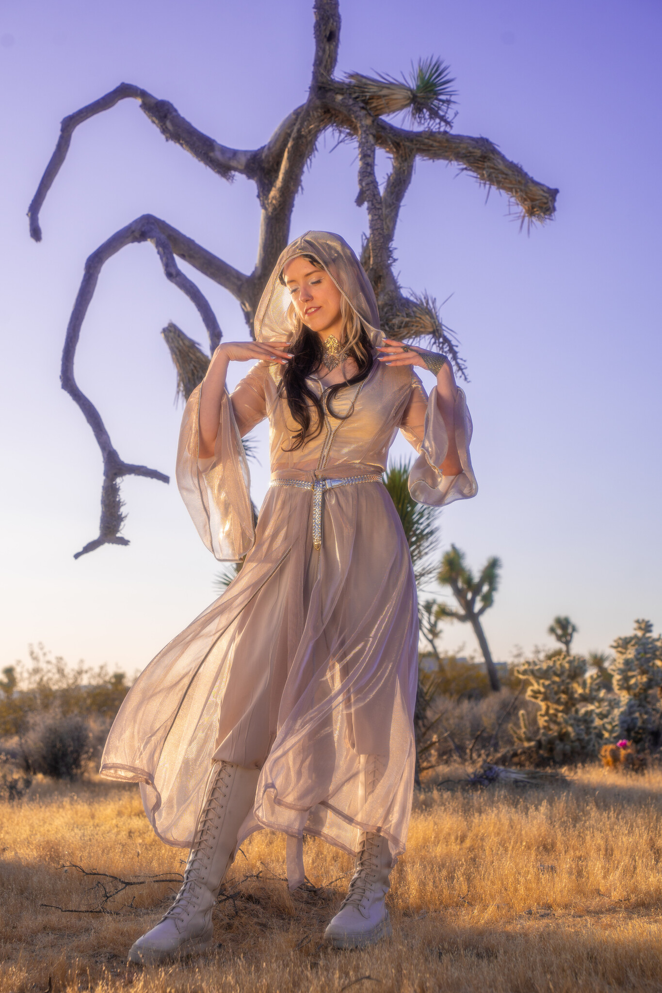 Priestess Cloak: LightWeight Sheer