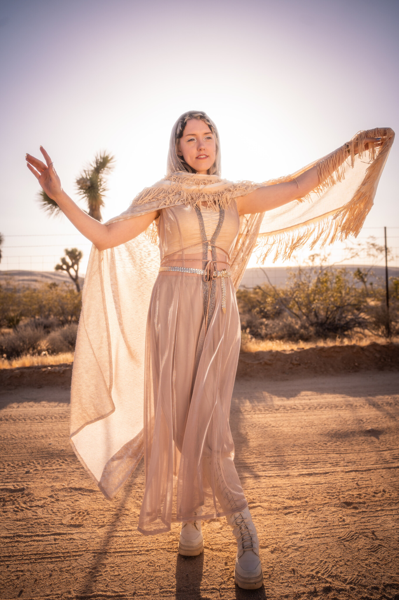 Sorceress Duster : LightWeight RoseQuartz