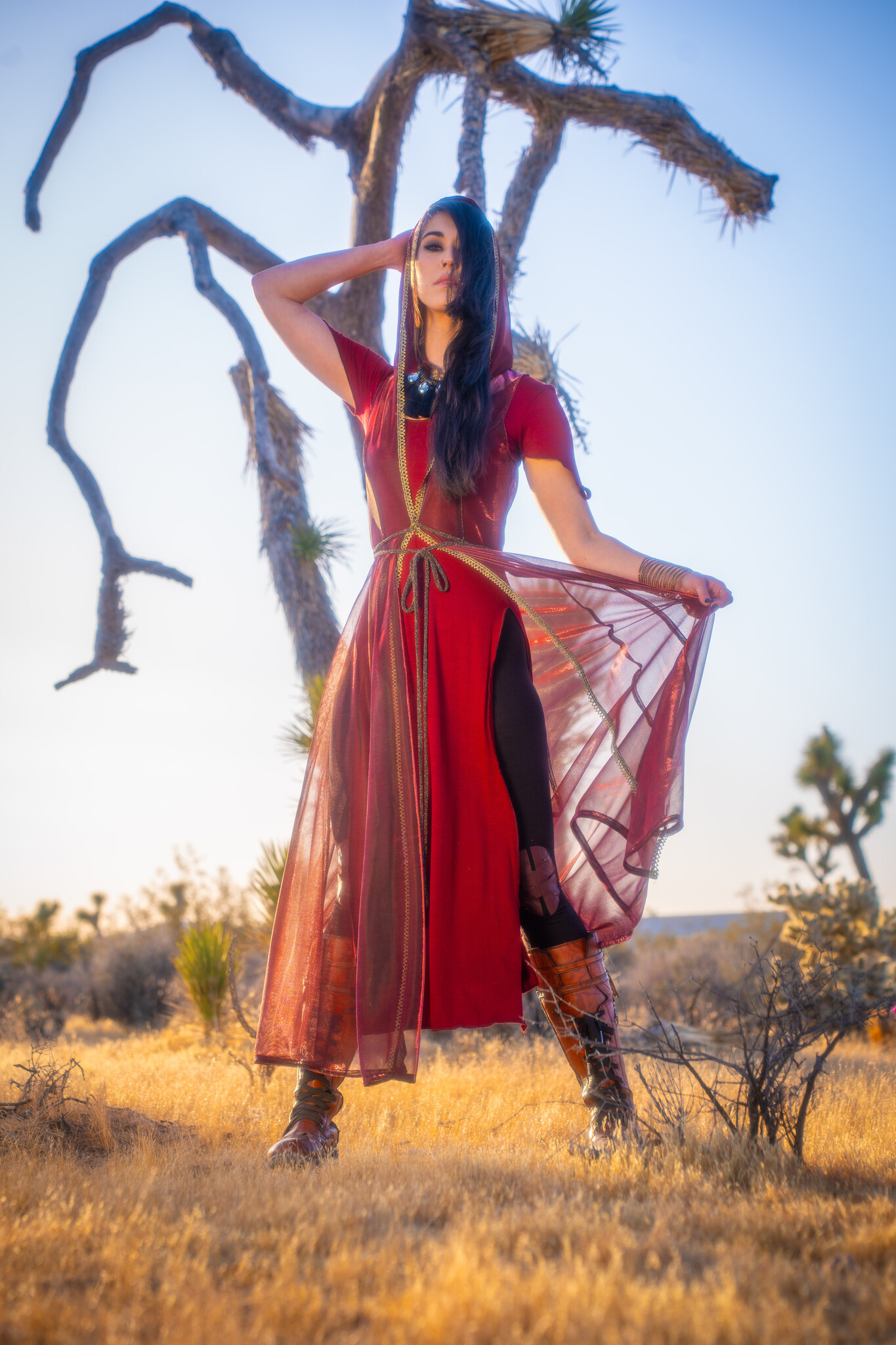 Sorceress Duster : LightWeight BloodMoon