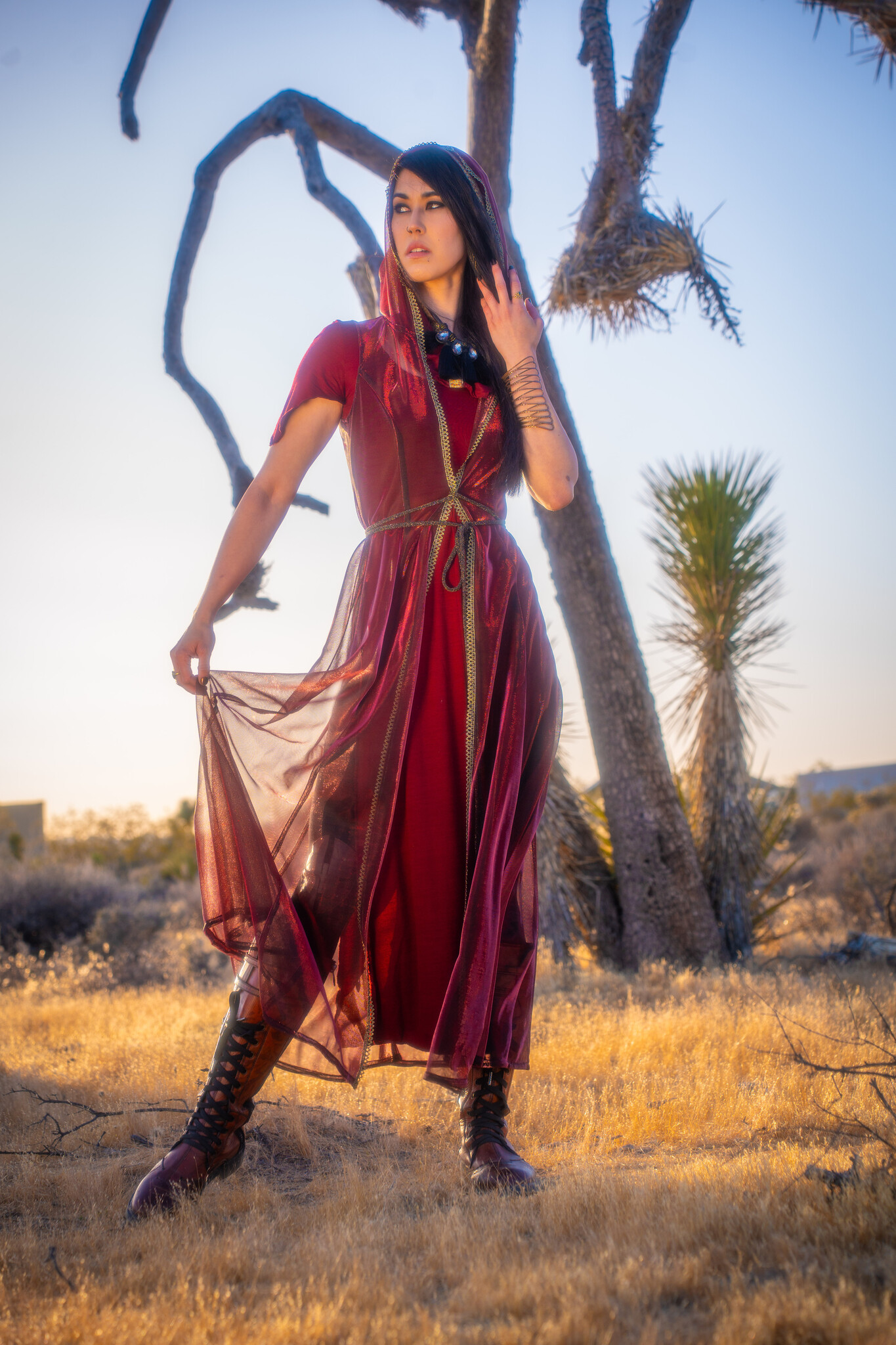 Sorceress Duster : LightWeight BloodMoon