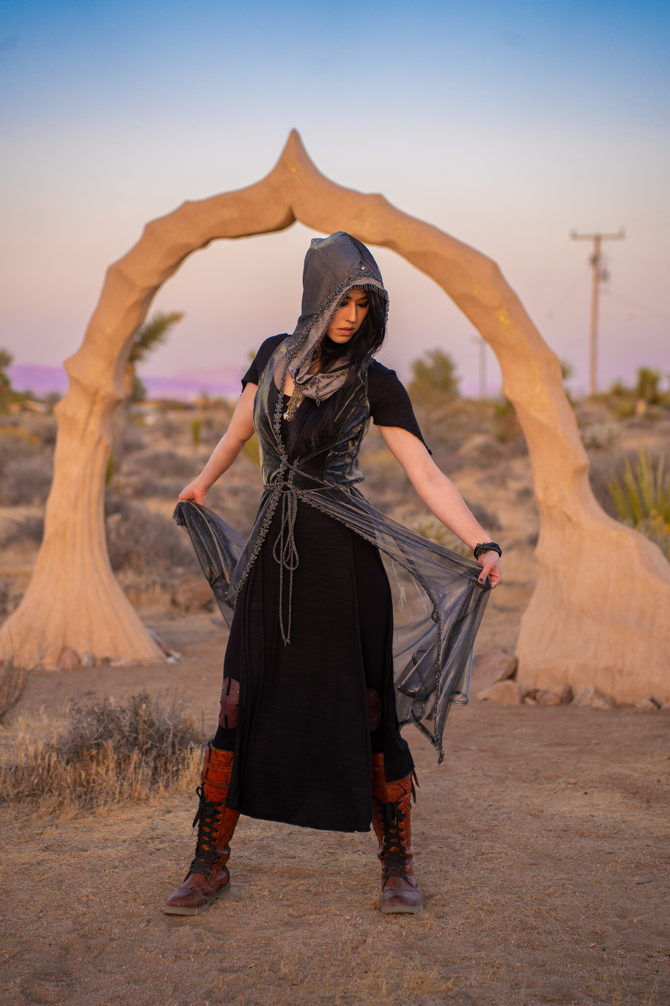Sorceress Duster : LightWeight DarkMoon