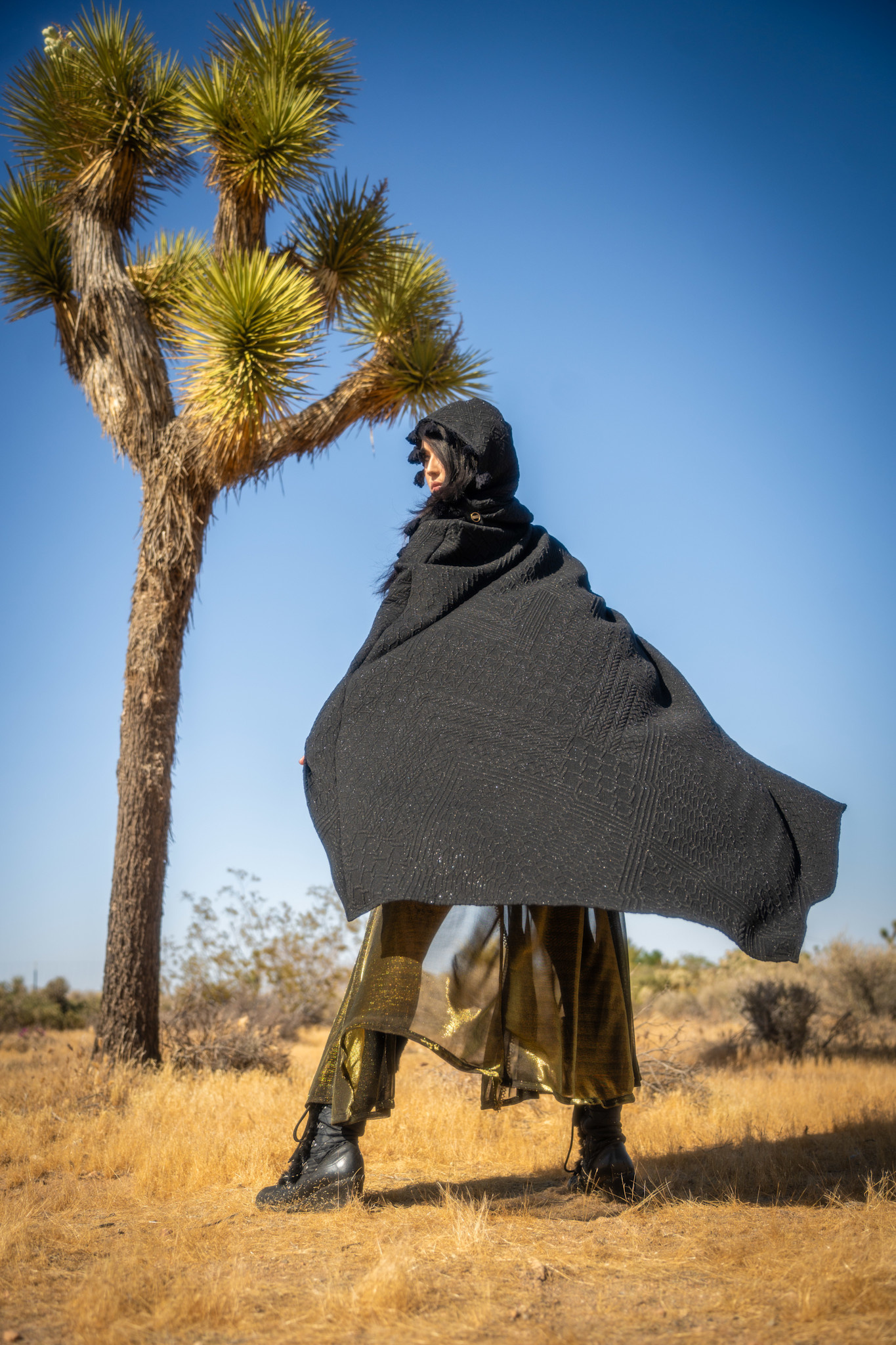 Convertible Cape : Dark Sparkle