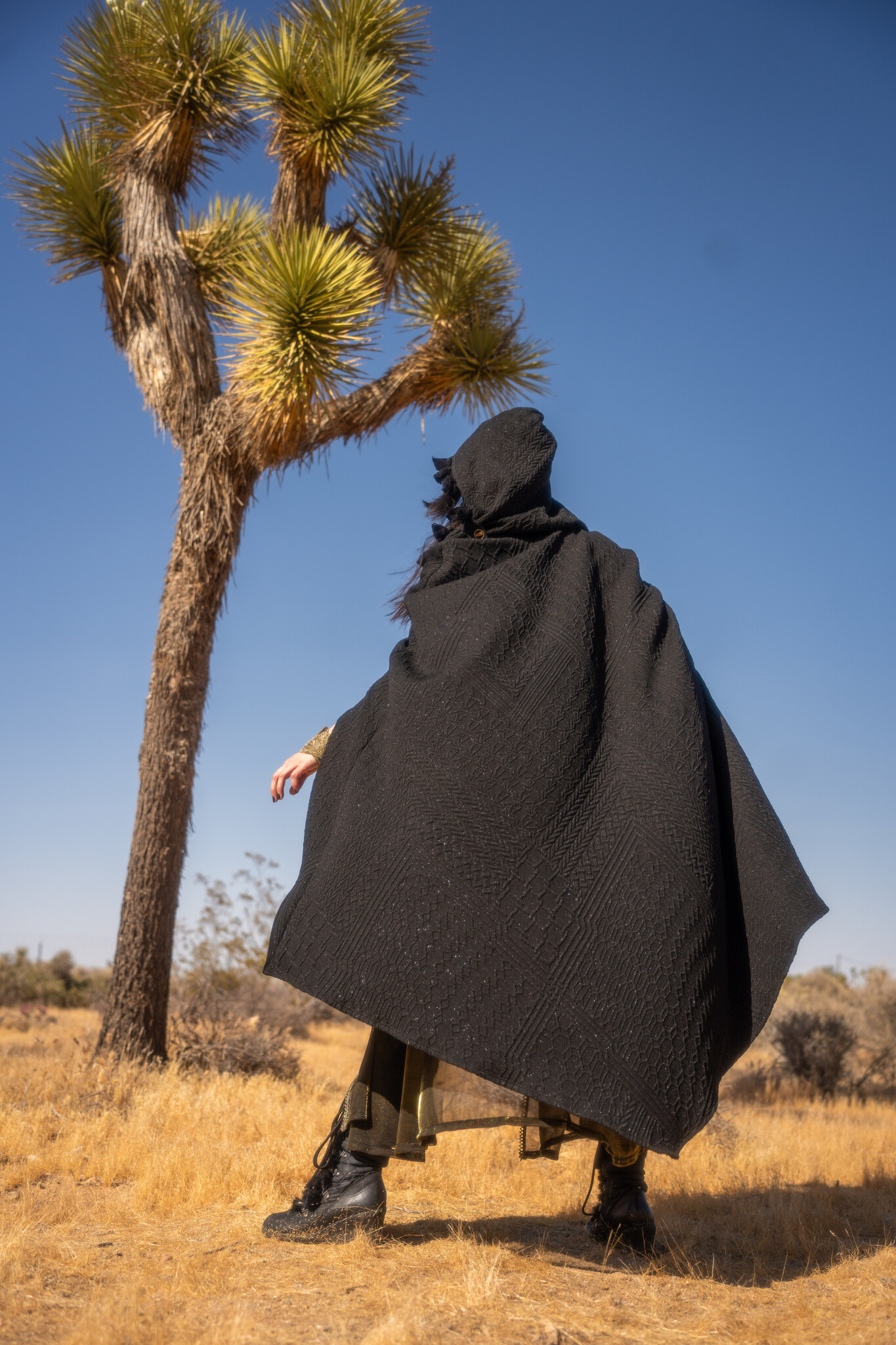 Convertible Cape : Dark Sparkle