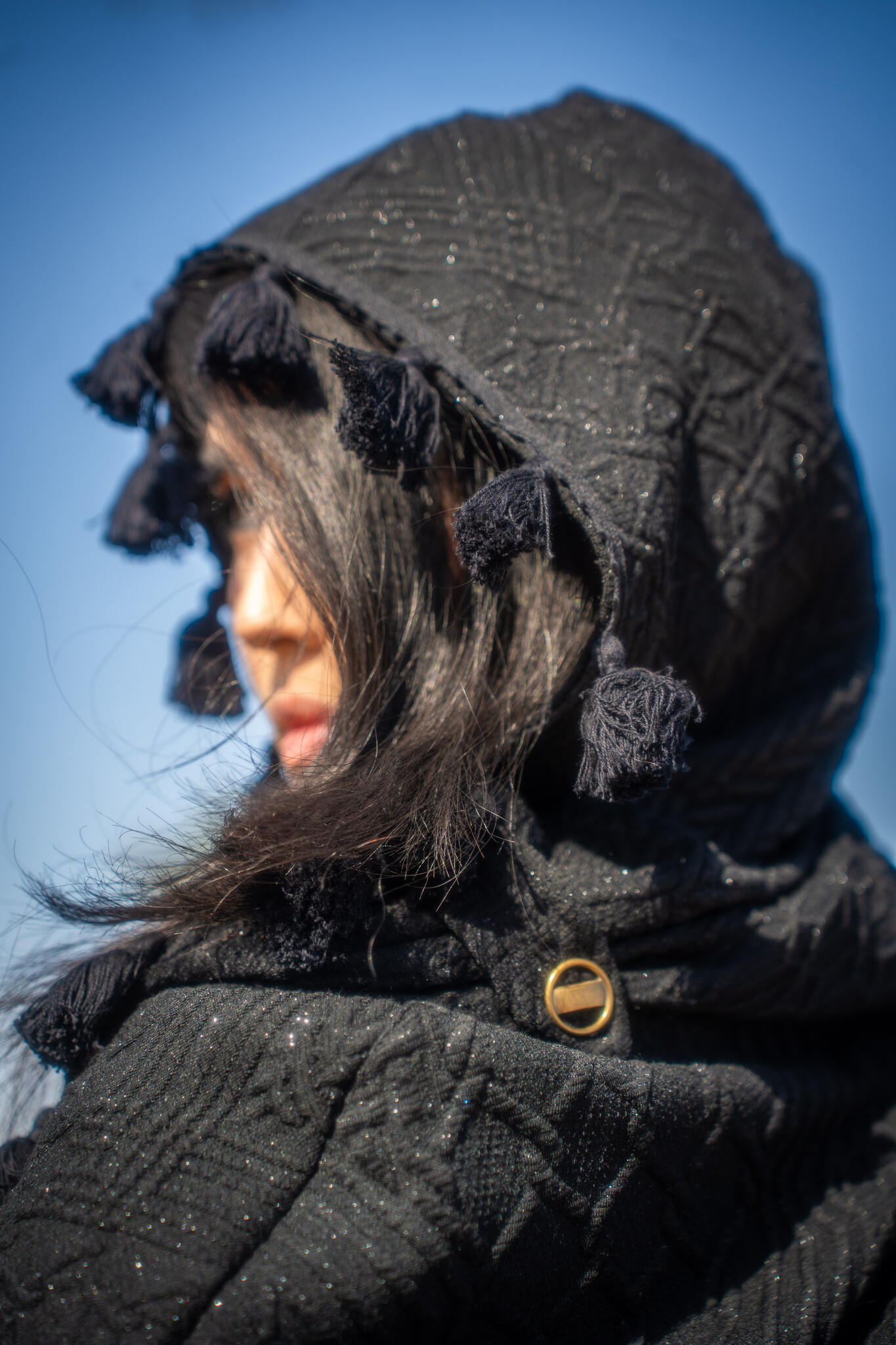 Convertible Cape : Dark Sparkle