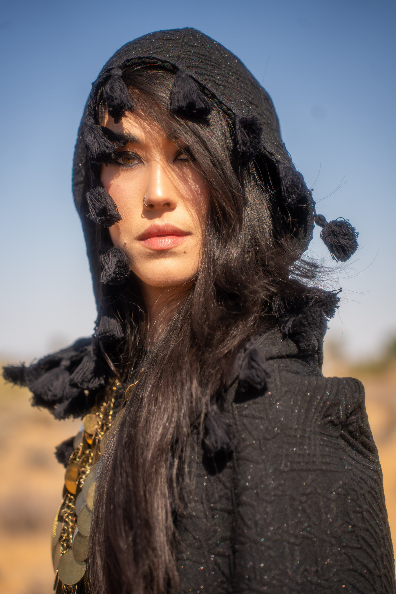 Convertible Cape : Dark Sparkle