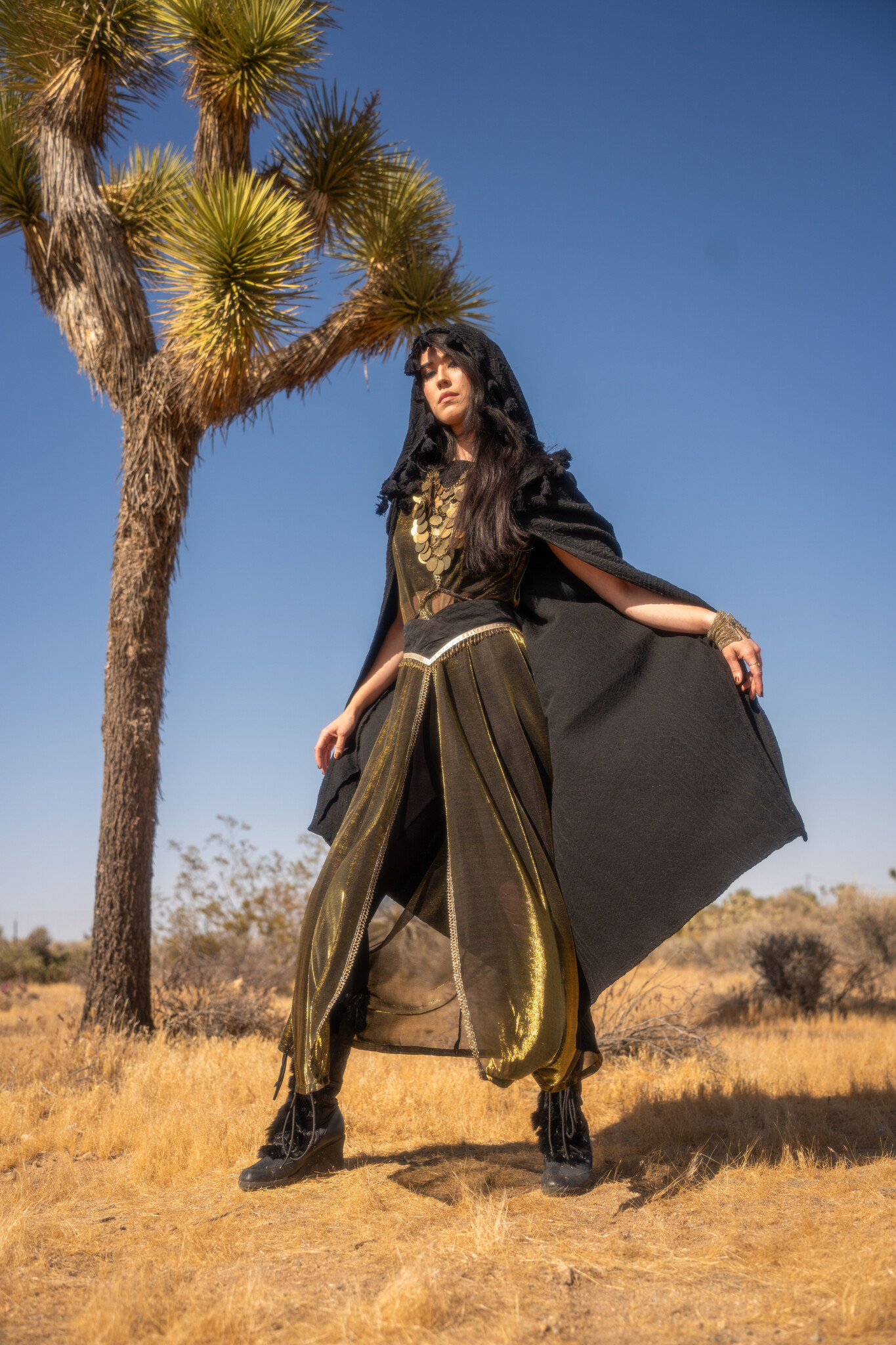 Convertible Cape : Dark Sparkle