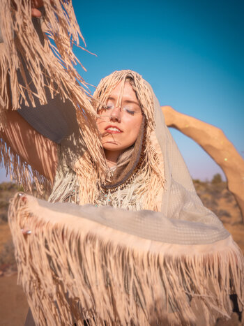 Waist/Head Scarf : Desert Nomad