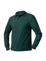 UNIFORM TS Pique Polo Long Sleeve Shirt, green