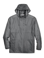 NON-UNIFORM JACKET - Custom Lightweight Jacket with Hidden  Hood grey white or navy
