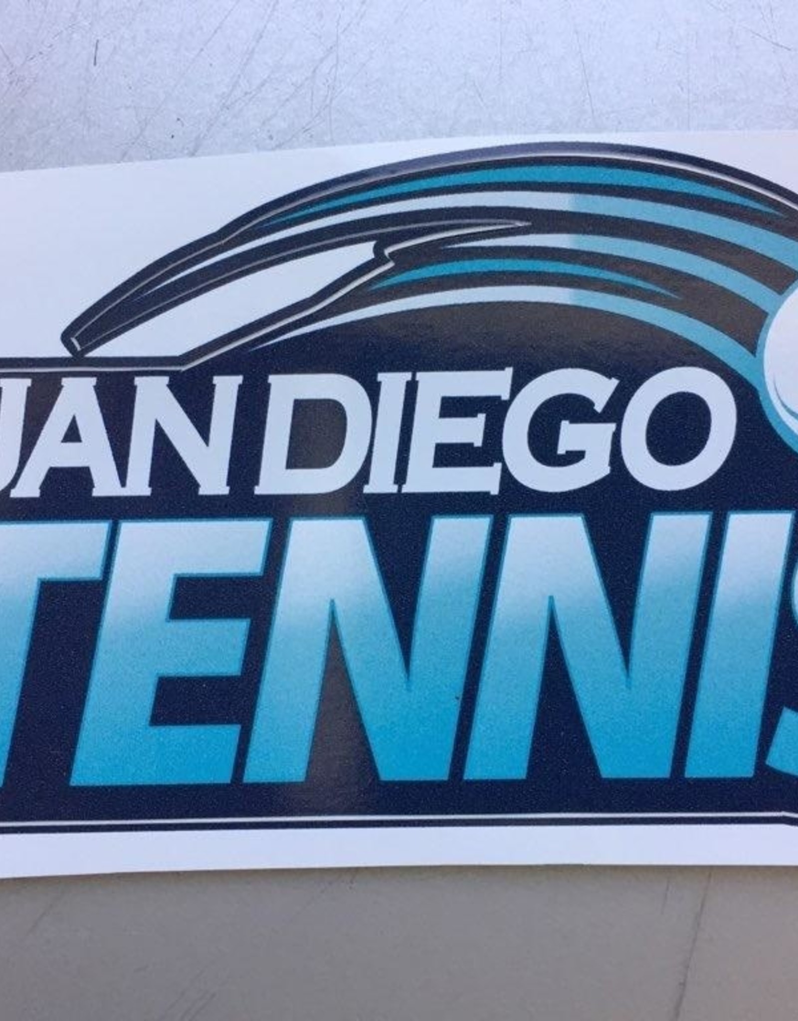 NON-UNIFORM Juan Diego Tennis Decal, New Design