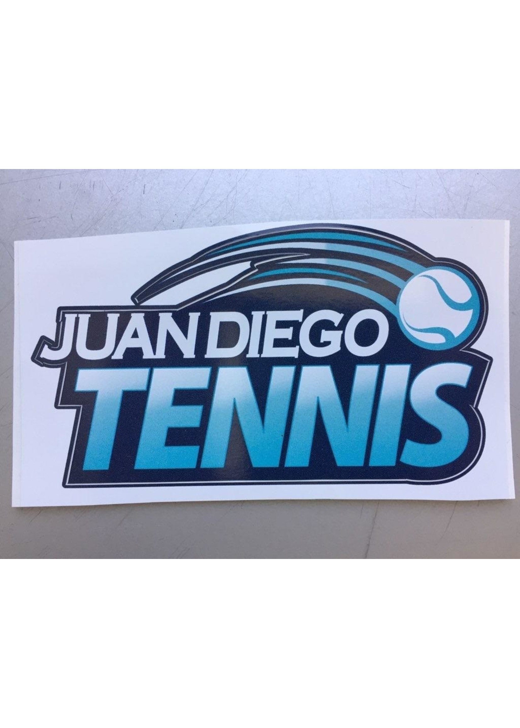 NON-UNIFORM Juan Diego Tennis Decal, New Design
