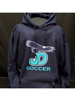 NON-UNIFORM Sweatshirt - Pullover Hoodie, large JD Soccer logo