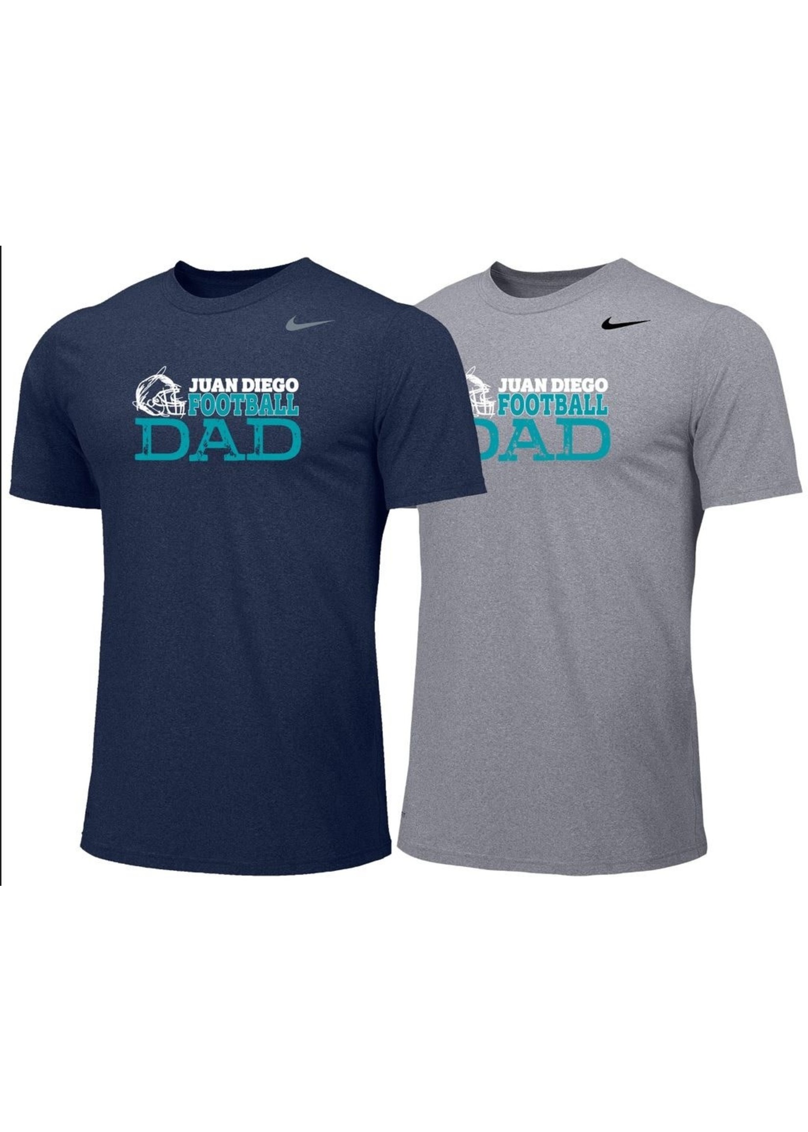 Wedstrijd is meer dan Vergemakkelijken JD Nike Football Dad's Tshirt - Saint Paul's Place