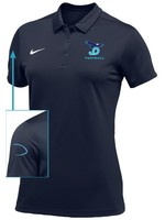 NON-UNIFORM Women’s Football Nike Polo Navy