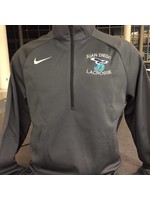 NON-UNIFORM JD Lacrosse Nike Dri-Fit 1/2 Zip, Grey