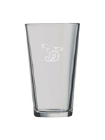 NON-UNIFORM Beverage - JD Memorabilia 16oz. Pint Glass, Clear