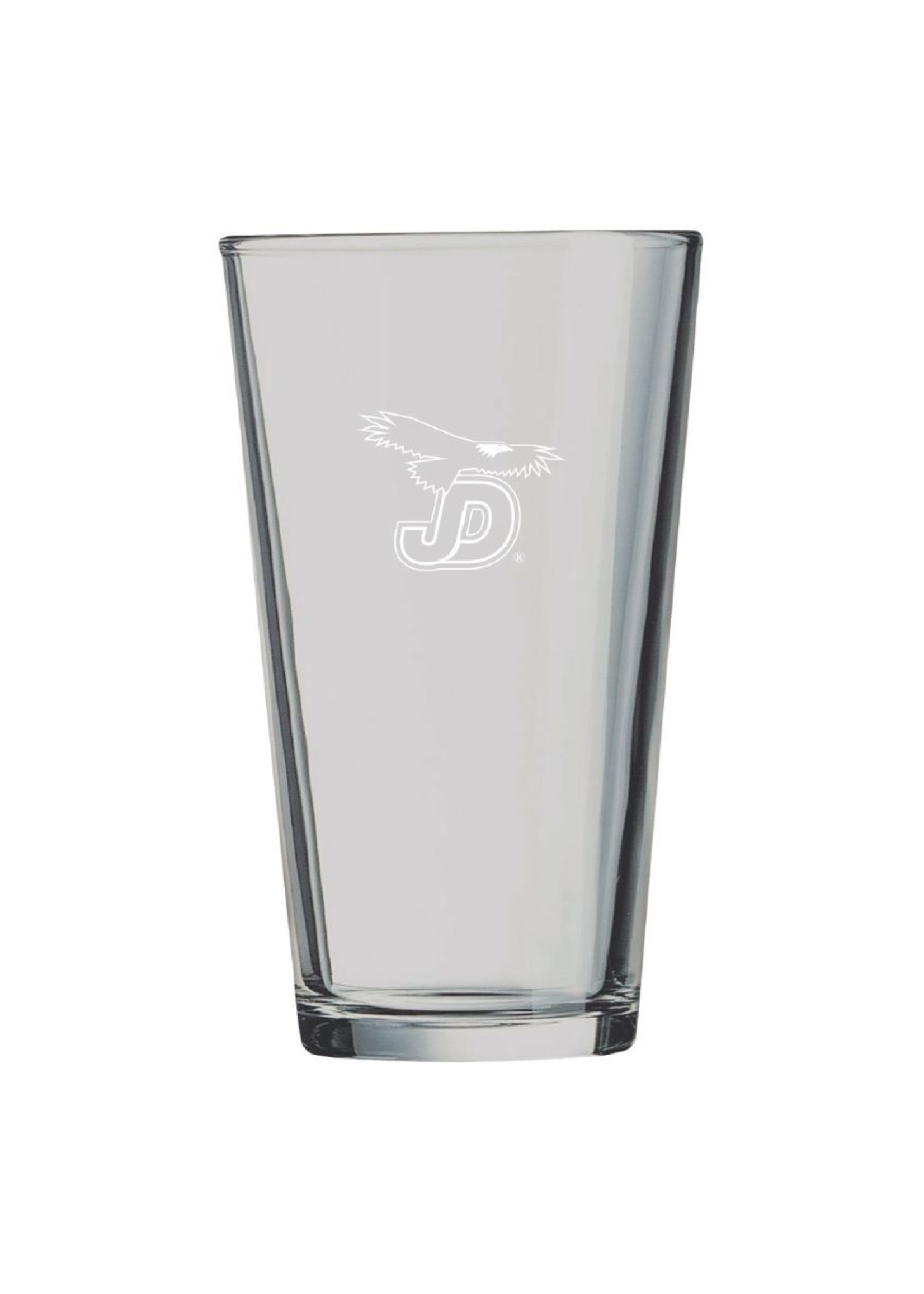 NON-UNIFORM Beverage - JD Memorabilia 16oz. Pint Glass, Clear