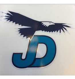 NON-UNIFORM JD Sticker - 3.625”x2.755” JD Eagle Die-cut decal
