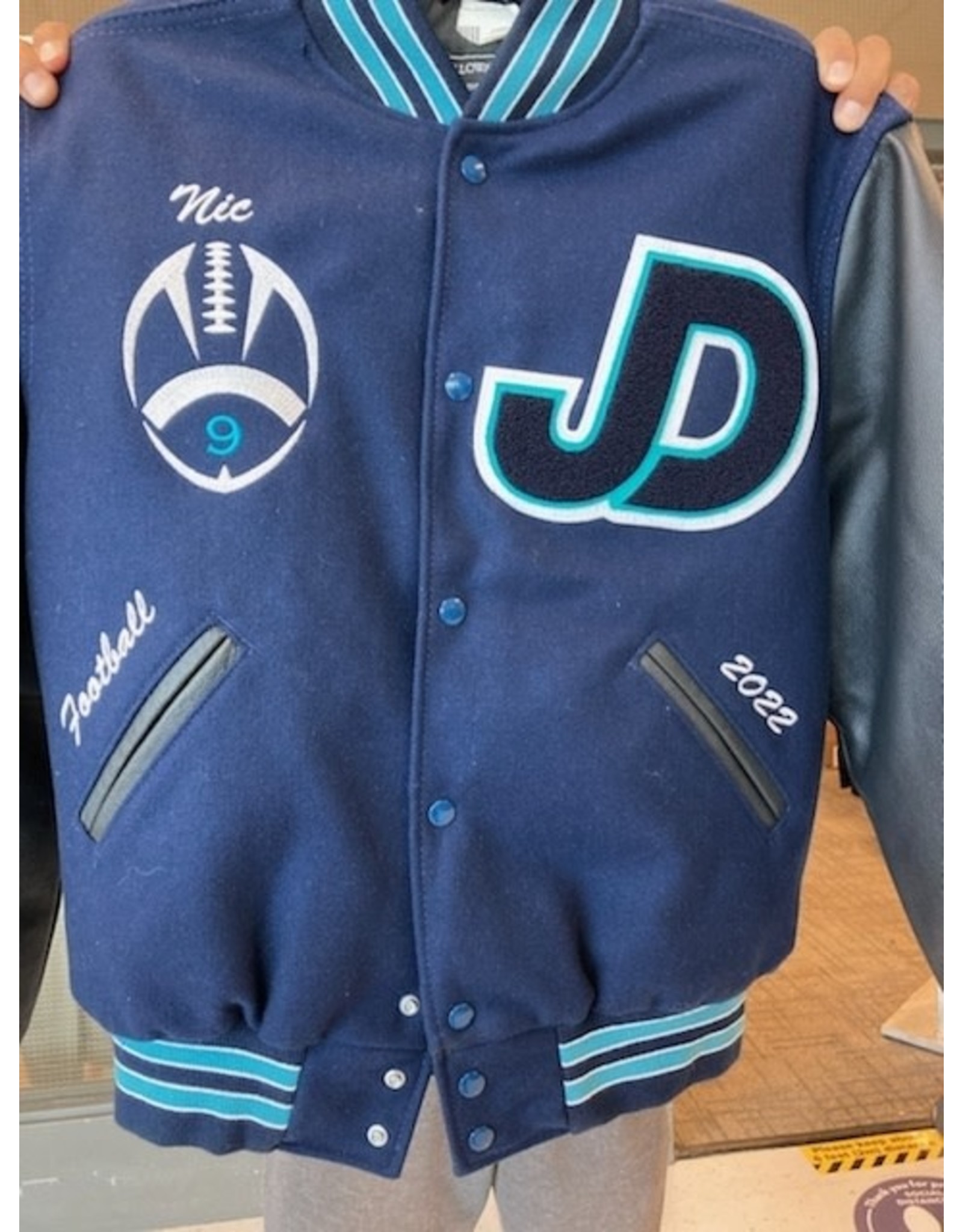 NON-UNIFORM JD Varsity Letter Jacket