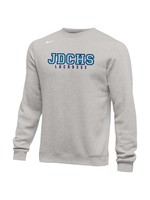 NON-UNIFORM Juan Diego Nike Lacrosse Gray Sweatshirt