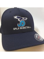 NON-UNIFORM Navy Girls Basketball Embroidered Ball Cap