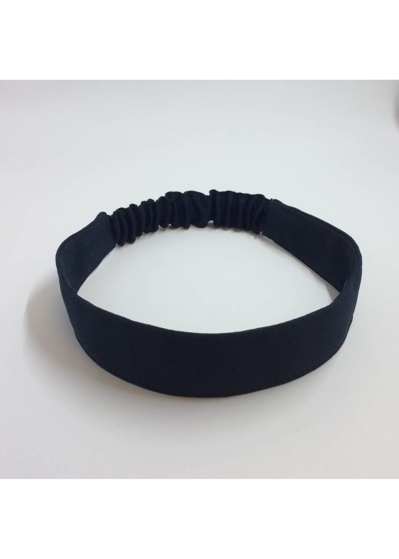UNIFORM Navy Soft Headband, elastic back approx. 1 1/2" wide