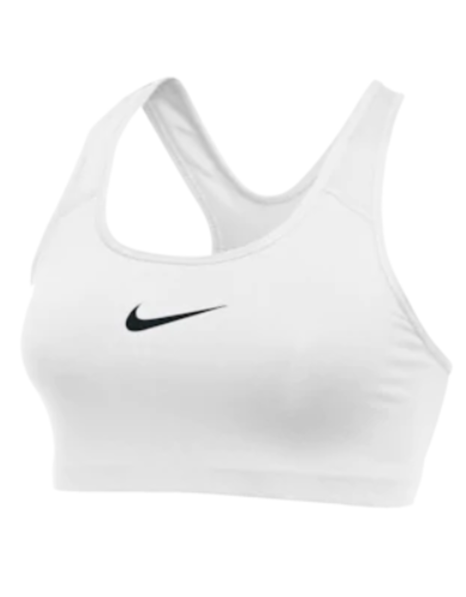 nike pro classic swoosh black bra