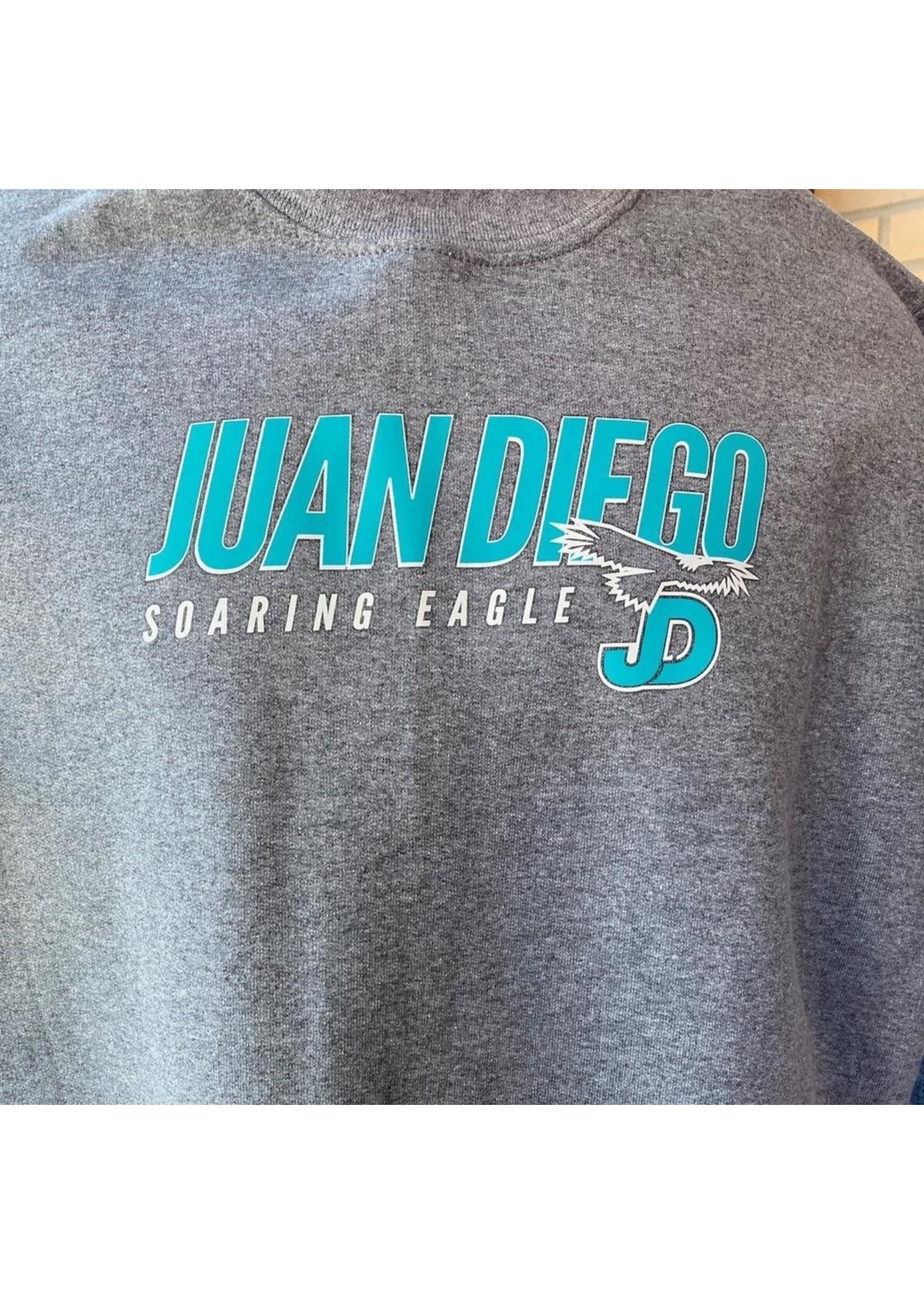 NON-UNIFORM SWEATSHIRT - Juan Diego Soaring Eagle JD/eagle logo Crewneck
