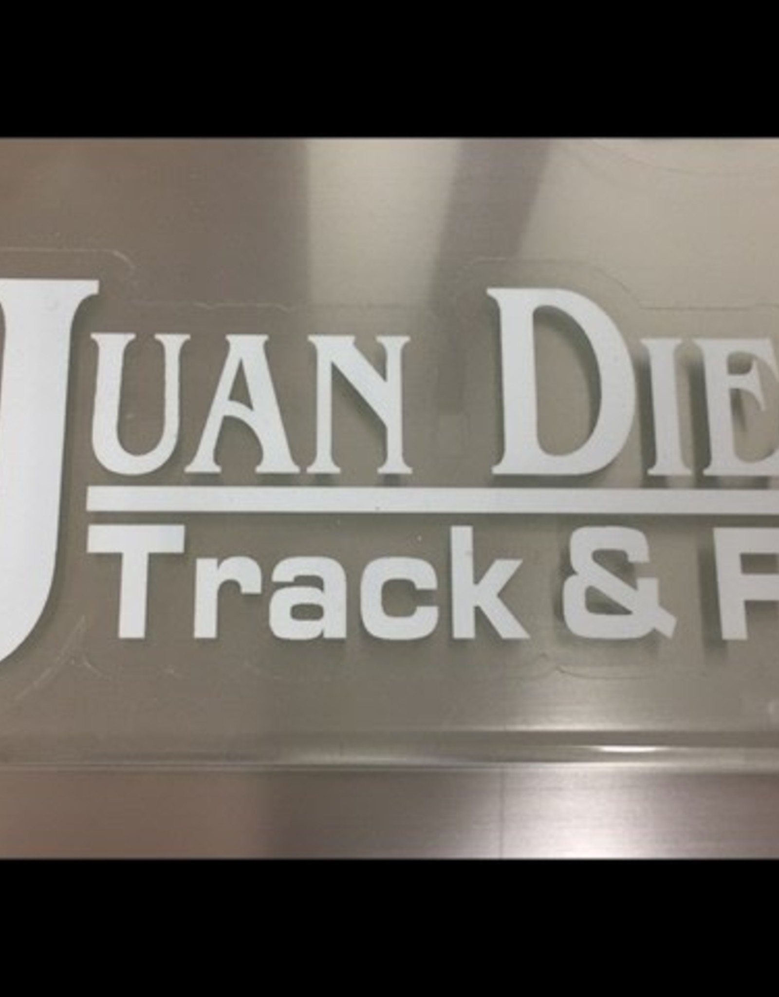 NON-UNIFORM Track & Field - Decal, clearance, sold as is